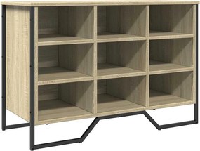 vidaXL sonoma tölgy színű szerelt fa cipőszekrény 90 x 38 x 61,5 cm