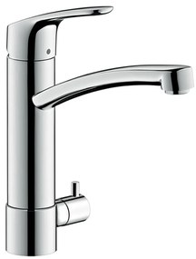 Hansgrohe Focus M41, 200-as konyhai keverőkar, készülék elzárószelepe, 1jet, króm, HAN-31803000