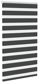zebrafüggönnyel fekete szövetszélesség 75,9 cm poliészter
