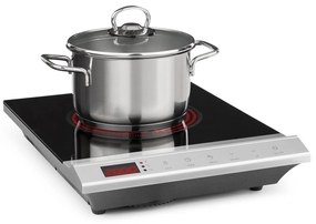 Klarstein MisterCook, infravörös főzőlap, 2000 W, 90 - 650 ° C, időzítő, ezüst