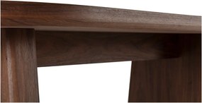 Étkezőasztal diófa dekorral 100x200 cm Blair – MOME