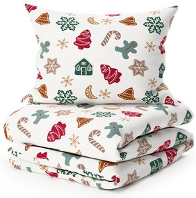 HOLLY fehér pamut ágyneműhuzat Ágyneműhuzat mérete: 70 x 90 cm | 140 x 220 cm