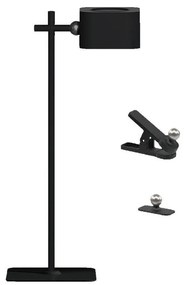 LED Dimmelhető mágneses asztali lámpa 4in1 LED/3W/5V 3000-6000K 1800 mAh fekete