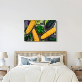 Zöldség képe (90x60 cm)