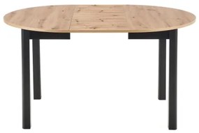 Étkezőasztal CALMIO artisan tölgy/fekete