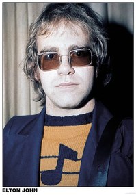 Plakát Elton John - London, (59.4 x 84.1 cm)