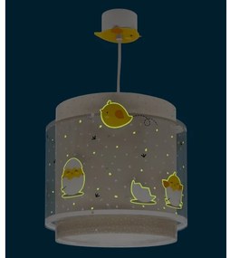 Dalber 76872 - Gyerek csillár BABY CHICK 1xE27/15W/230V