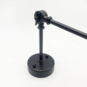 Brilagi - LED állítható rudas csillár IRONBEAM 1xE27/60W/230V fekete