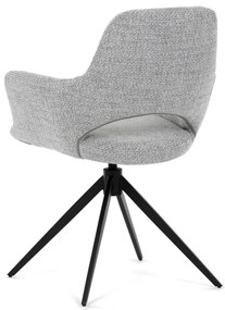 Elegáns Forgó Étkezőszék Szürke. 360°-ban forgatható.