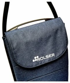 Rolser Bevásárlótáska kerekeken Com Polar 8 feketecső, kék