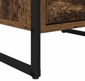 Széf fiókkal Öreg fa 42 x 36 x 75.5 cm Faanyag