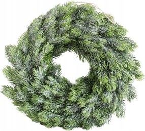 Karácsonyi dekorációs koszorú ajtódísz Ø37 DEcodomi