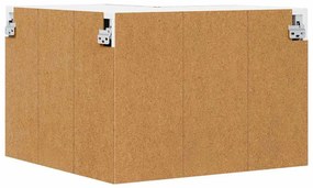 Fali konyhaszekrény polcokkal Öreg fa 57 x 57 x 40 cm Faanyag