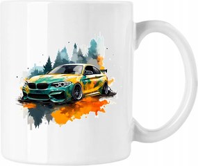 Bögre F87 Fan autó fehér 330ml