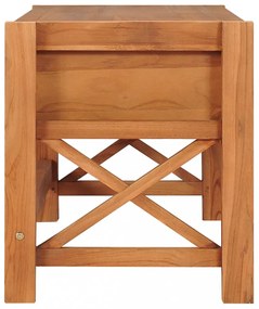 újrahasznosított tíkfa TV-szekrény 100 x 40 x 45 cm