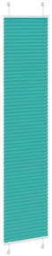 pliszírozott redőny Benzinzöld 40x200 cm szövetszélesség