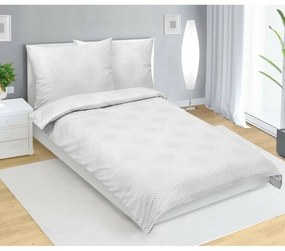 Bellatex Satin ágynemű Linie fehér , 140 x 200 cm,70 x 90 cm, 70 x 200 cm, 140 x 200 cm, 70 x 90 cm