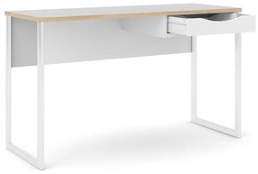 Function Plus fehér íróasztal, 130 x 48 cm - Tvilum