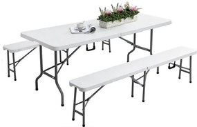 Hordozható sörpad garnitúra