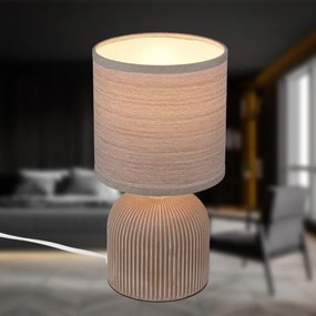 Brilo - Asztali lámpa INO 1xE14/10W/230V barna