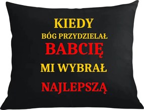 Párna párnahuzat Nagymama napja Ajándék Nagymama Isten