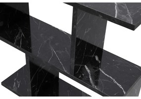 Kis asztal Life - Fekete, Marble