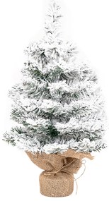 Tiga havas karácsonyfa jutában, 50 cm, 50 cm