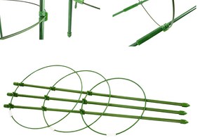 Kör alakú növénytámasz cserepes növényekhez - VERK 01894 - 3 kör