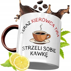 Bordó Bögre Kamionosoknak Születésnapi Ajándék fényképes nyomtatással