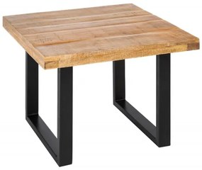 Stílusos dohányzóasztal Thunder 60 cm mangófa