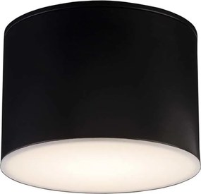 ANTIGO 8052 SUWA Hengeres Mennyezeti Lámpa Fekete GX53 IP44