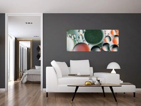 Absztrakt kép - buborékok (120x50 cm)