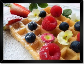 Poszterek keretben 40x30 Gluténmentes gofri