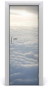 Ajtóposzter öntapadós Flight a felhők felett 95x205 cm