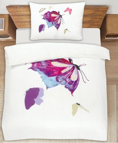 BUTTERFLY fehér  lepedő 70x90cm + 140x200cm