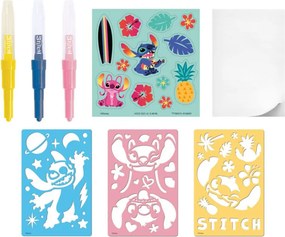 Disney Lilo és Stitch, A csillagkutya Aloha kreatív szett spray tollal