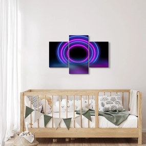 A színes körök képe (90x60 cm)