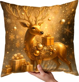 Karácsonyi díszpárnahuzat 40x40 díszpárnahuzat