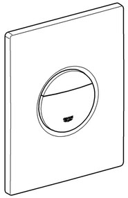 GROHE 38765000 - NOVA COSMOPOLITAN öblítőgomb 156 × 197 mm króm