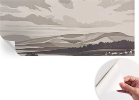 Modern öntapadós fotótapéta falra Csendes tájkép 250x104 cm