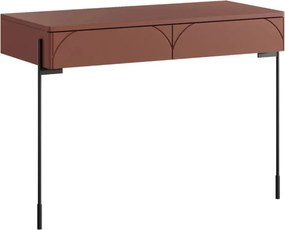 Sonatia fésülködőasztal 100 cm két fiókkal - bordó