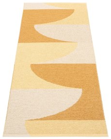Okkersárga kültéri-beltéri futószőnyeg 70x180 cm Hill Ochre Pale Yellow – Pappelina