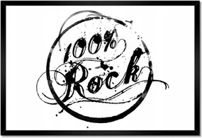 Poszterek keretben 60x40 100 százalék Rock zene