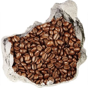3d-s lyuk vizuális effektusok matrica Kávébab nd-p-61382214