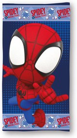 Pókember Spidey Action fürdőlepedő, strand törölköző 70x140cm (Fast Dry)