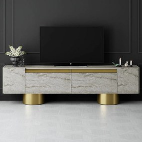 Bohem Travertine and Gold TV-állvány