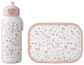 Gyerek uzsonnás doboz palackkal Flowers &amp; butterflies – Mepal