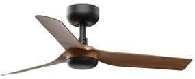FARO 33823 - Mennyezeti ventilátor MINI PUNT S barna/fekete átm. 90 cm + távirányító