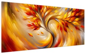 Kép - Őszi fa (120x50 cm)