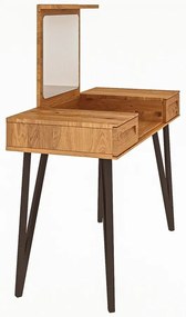 Tölgyfa fésülködőasztal 120x53 cm Golo - The Beds